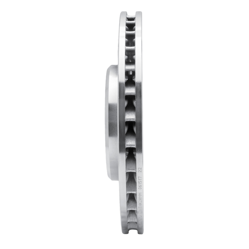 Mercedes-Benz SL600 Brake Rotor (1) - Left Front - R1 Concepts - Drilled & Slotted - Silver - `94-`02